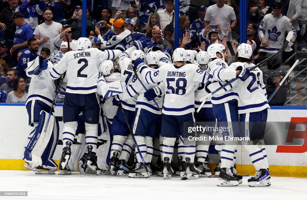 Toronto Maple Leafs v Tampa Bay Lightning - Game Six