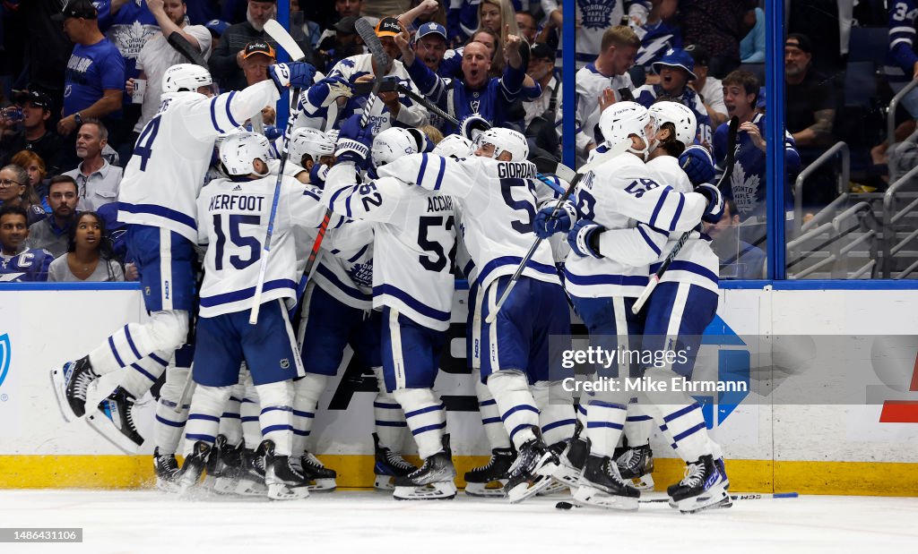 Toronto Maple Leafs v Tampa Bay Lightning - Game Six