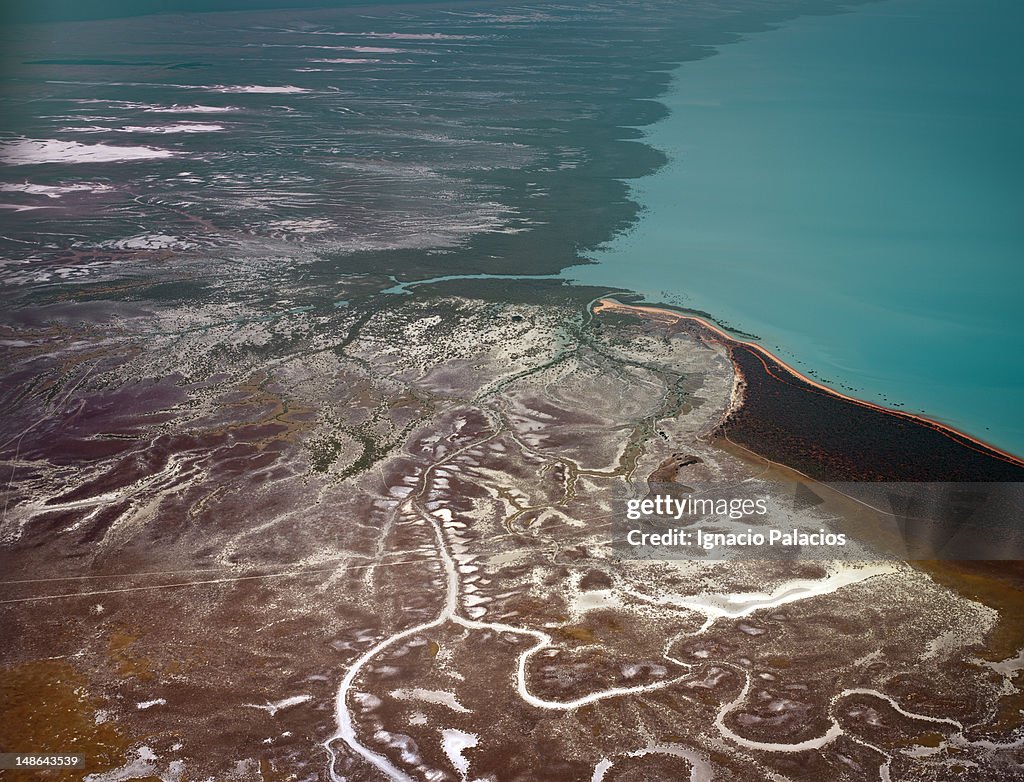 Aerial of Broome area.