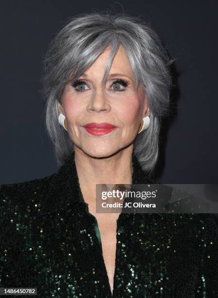 Jane Fonda attends Homeboy Industries' 2023 Lo Maximo Awards and Fundraising Gala at JW Marriott Los Angeles L.A. LIVE on April 29, 2023 in Los...