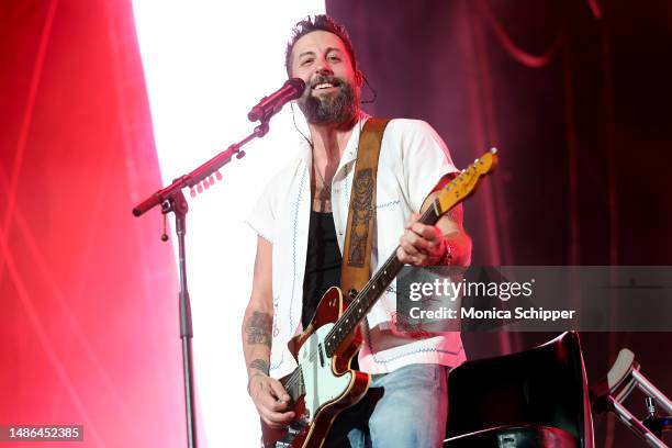 Matthew Ramsey of Old Dominion performs onstage during Day 2 of the 2023 Stagecoach Festival on April 29, 2023 in Indio, California.