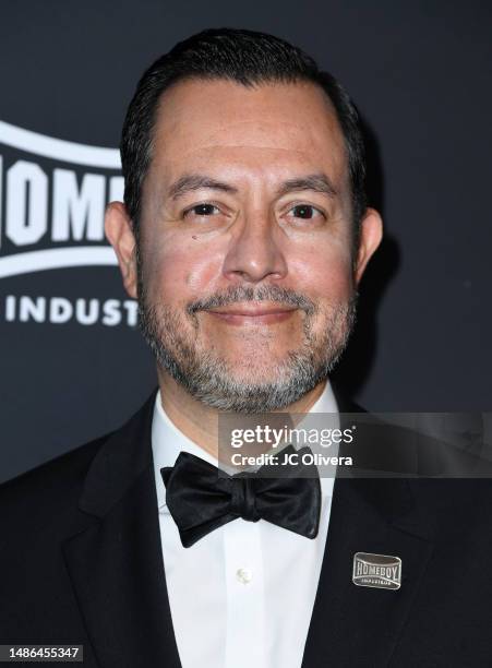 Steve Delgado attends Homeboy Industries' 2023 Lo Maximo Awards and Fundraising Gala at JW Marriott Los Angeles L.A. LIVE on April 29, 2023 in Los...