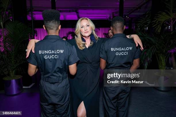 Amy Sacco attends as Gucci & Amy Sacco Celebrate Bungalow Gucci In Honor Of The New Meatpacking Boutique on April 29, 2023 in New York City.