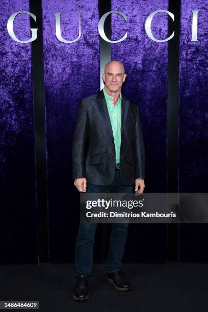 Chris Meloni attends as Gucci & Amy Sacco Celebrate Bungalow Gucci In Honor Of The New Meatpacking Boutique on April 29, 2023 in New York City.