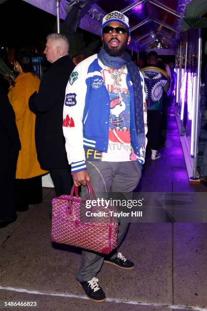 Brent Faiyaz attends "Bungalow Gucci" in celebration of the opening of Gucci Meatpacking District on April 29, 2023 in New York City.