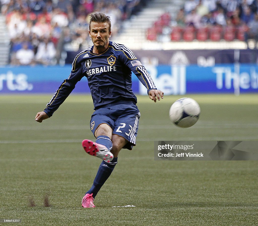 Los Angeles Galaxy v Vancouver Whitecaps