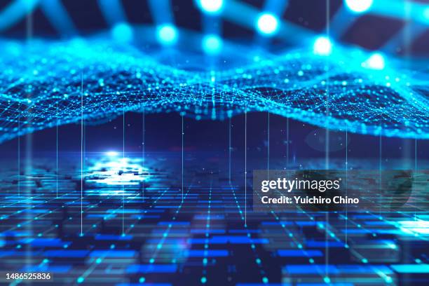 computer and network data connection - big data concept stock pictures, royalty-free photos & images