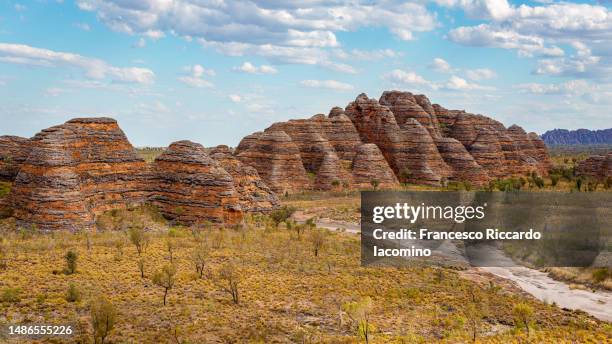 bungle bungles, purnululu national park, kimberley region, western australia, australia - bungle bungle range stock pictures, royalty-free photos & images