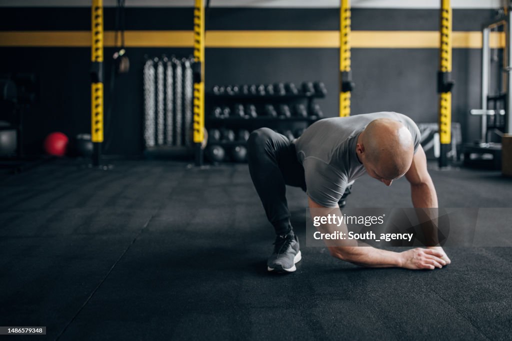 Man Training Session Man Training In Gym High-Res Stock Photo - Getty Images
