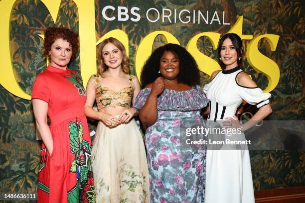 Rebecca Wisocky, Rose McIver, Danielle Pinnock and Sheila Carrasco attend the "Ghosts" FYC Advanced Screening at The Hollywood Roosevelt on April 30,...