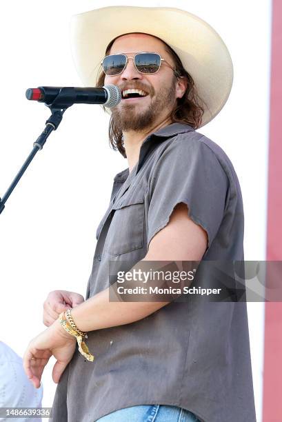 Luke Grimes performs onstage during Day 3 of the 2023 Stagecoach Festival on April 30, 2023 in Indio, California.