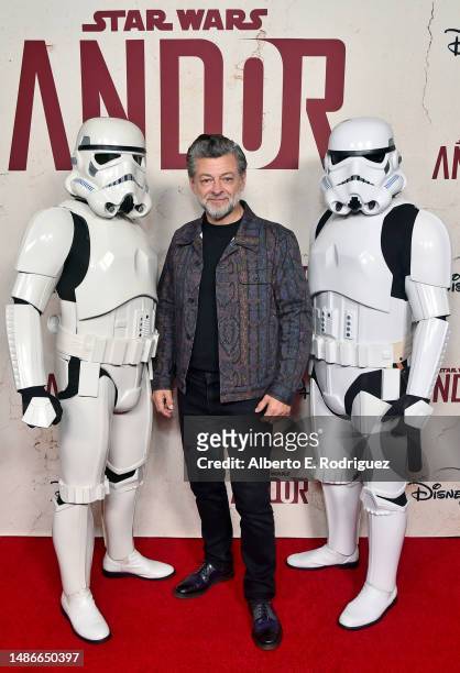 Andy Serkis attends the Emmy FYC screening for Andor at the DGA Theater in Los Angeles, California on April 30, 2023.