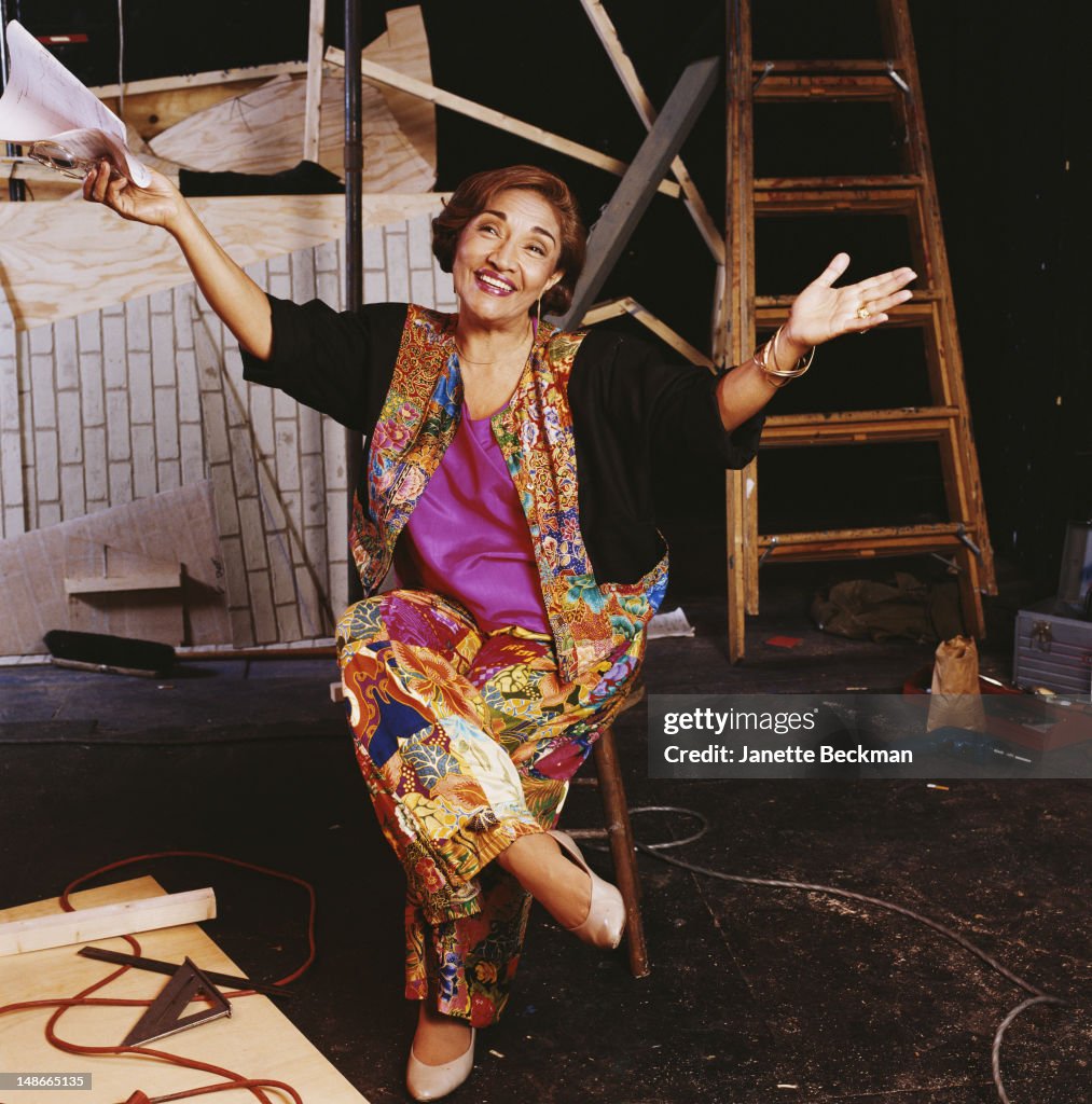 Puerto Rican actress Míriam Colón, New York City, 2004. Nachrichtenfoto