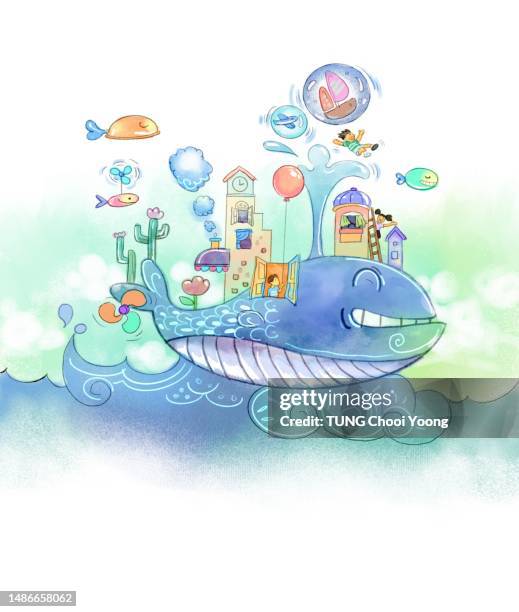 children art - kinderdijk stock illustrations