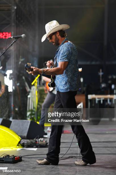 Ryan Bingham performs onstage during Day 3 of the 2023 Stagecoach Festival on April 30, 2023 in Indio, California.