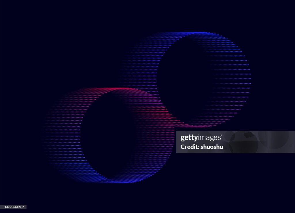 Gradient Spot Pattern Abstract Color Gradient Curve Wave Dynamic Spot Pattern Background High ...