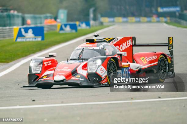 Team WRT Oreca 07 - Gibson LMP2 race car driven by Rui Andrade, Louis Delétraz, Robert Kubica during the TotalEnergies 6 Hours of Spa-Francorchamps -...