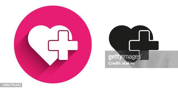 heart and volunteer icon - hope logo stock illustrations