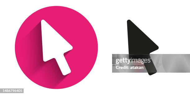 mouse pointer icon - mouse pointer stock illustrations
