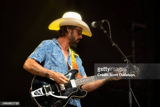 Singer Ryan Bingham performs onstage during day 3 of the 2023 Stagecoach Festival on April 30, 2023 in Indio, California.