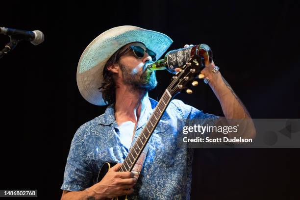 Singer Ryan Bingham performs onstage during day 3 of the 2023 Stagecoach Festival on April 30, 2023 in Indio, California.