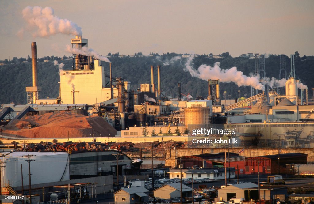 Pulp Mill Operators Pulp Mill High-Res Stock Photo - Getty Images