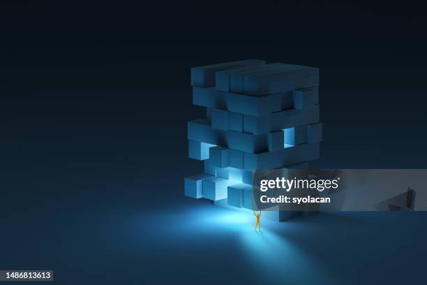 the concept of difficulty in reaching success - realismo conceptual imagens e fotografias de stock