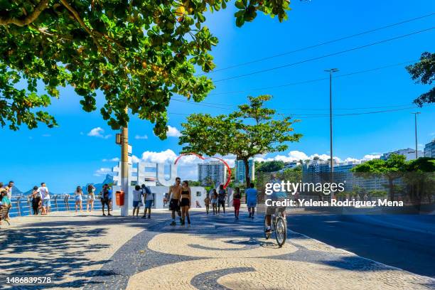 urban street life - niteroi stock pictures, royalty-free photos & images