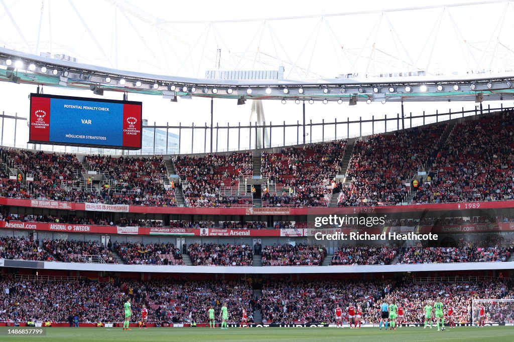 Arsenal v VfL Wolfsburg: Semifinal 2nd Leg - UEFA Women's Champions League