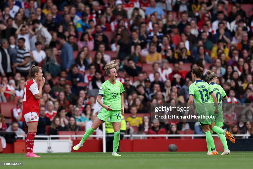 Arsenal v VfL Wolfsburg: Semifinal 2nd Leg - UEFA Women's Champions League