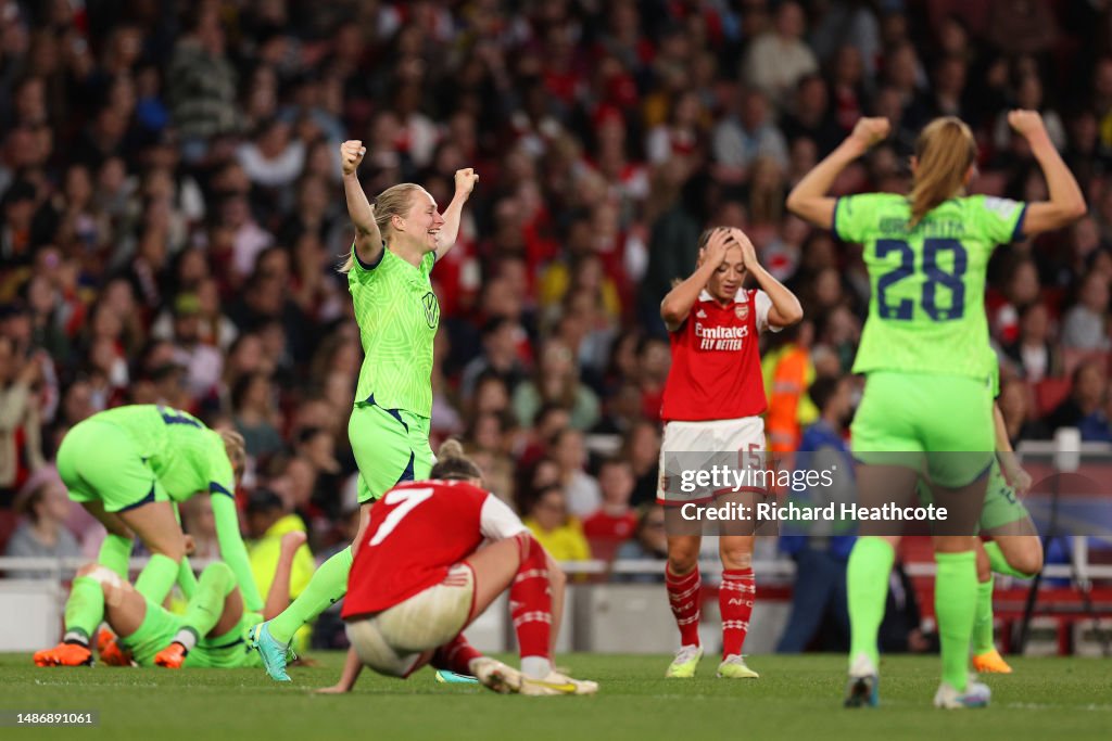 Arsenal v VfL Wolfsburg: Semifinal 2nd Leg - UEFA Women's Champions League