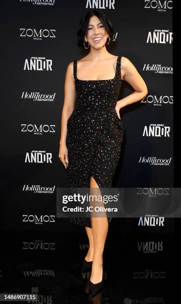 Stephanie Beatriz attends The Hollywood Reporter and Diego Luna's Latinx Creatives Empowerment Lunch in partnership with ZOMOZ Mezcal and Lucasfilm...
