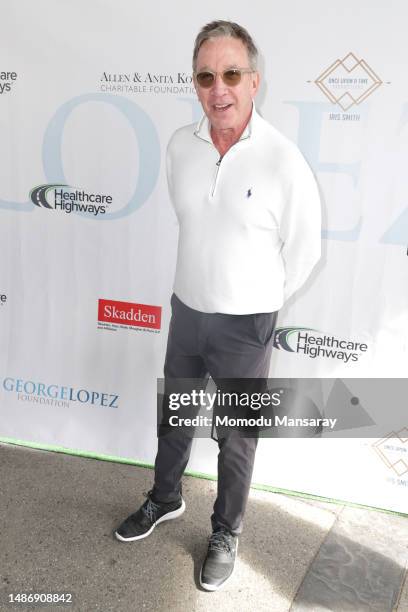 Tim Allen attends 16th Annual George Lopez Foundation Celebrity Golf Classic at Lakeside Golf Club on May 01, 2023 in Toluca Lake, California.