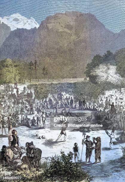 Schweizer Ringen Schwingen Schweiz Photos et images de collection - Getty Images