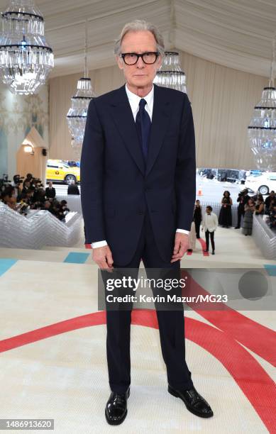 Bill Nighy attends The 2023 Met Gala Celebrating "Karl Lagerfeld: A Line Of Beauty" at The Metropolitan Museum of Art on May 01, 2023 in New York...