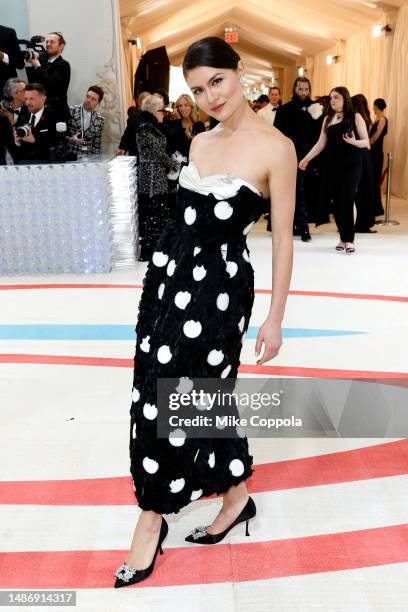 Phillipa Soo attends The 2023 Met Gala Celebrating "Karl Lagerfeld: A Line Of Beauty" at The Metropolitan Museum of Art on May 01, 2023 in New York...