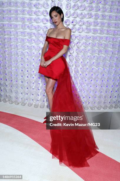 Kelsey Asbille attends The 2023 Met Gala Celebrating "Karl Lagerfeld: A Line Of Beauty" at The Metropolitan Museum of Art on May 01, 2023 in New York...
