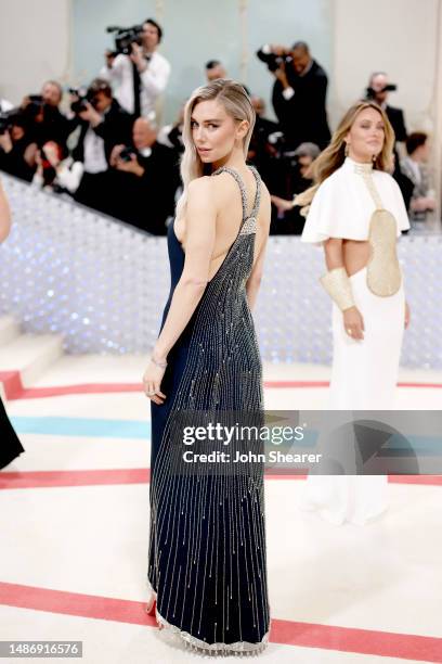 Vanessa Kirby attends The 2023 Met Gala Celebrating "Karl Lagerfeld: A Line Of Beauty" at The Metropolitan Museum of Art on May 01, 2023 in New York...