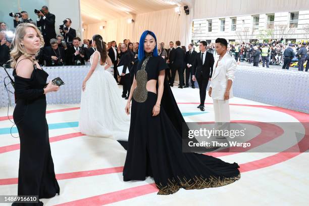 Margaret Zhang attends The 2023 Met Gala Celebrating "Karl Lagerfeld: A Line Of Beauty" at The Metropolitan Museum of Art on May 01, 2023 in New York...