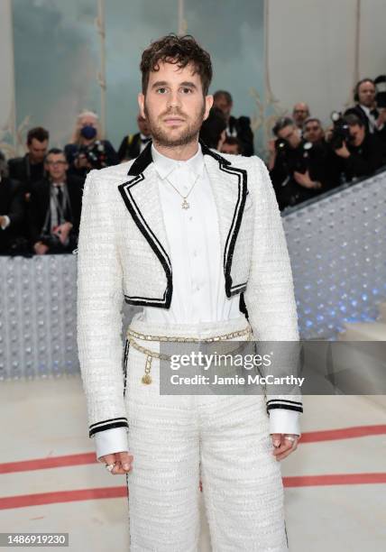 Ben Platt attends The 2023 Met Gala Celebrating "Karl Lagerfeld: A Line Of Beauty" at The Metropolitan Museum of Art on May 01, 2023 in New York City.