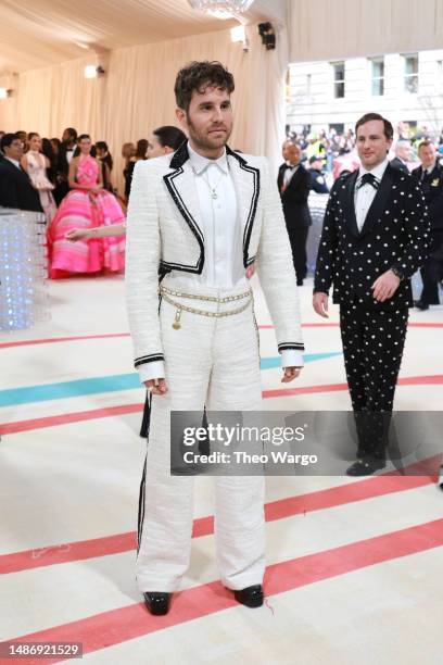 Ben Platt attends The 2023 Met Gala Celebrating "Karl Lagerfeld: A Line Of Beauty" at The Metropolitan Museum of Art on May 01, 2023 in New York City.