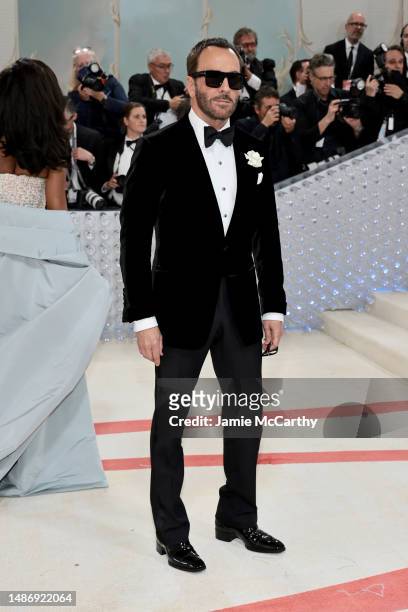 Tom Ford attends The 2023 Met Gala Celebrating "Karl Lagerfeld: A Line Of Beauty" at The Metropolitan Museum of Art on May 01, 2023 in New York City.