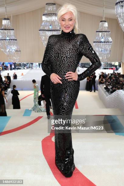 Deborra-Lee Furness attends The 2023 Met Gala Celebrating "Karl Lagerfeld: A Line Of Beauty" at The Metropolitan Museum of Art on May 01, 2023 in New...