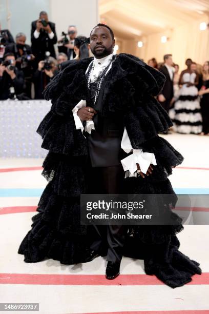 Brian Tyree Henry attends The 2023 Met Gala Celebrating "Karl Lagerfeld: A Line Of Beauty" at The Metropolitan Museum of Art on May 01, 2023 in New...