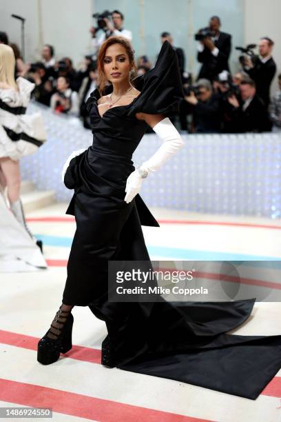 Anitta attends The 2023 Met Gala Celebrating "Karl Lagerfeld: A Line Of Beauty" at The Metropolitan Museum of Art on May 01, 2023 in New York City.