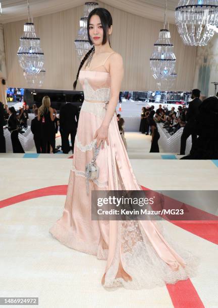 Song Hye-kyo attends The 2023 Met Gala Celebrating "Karl Lagerfeld: A Line Of Beauty" at The Metropolitan Museum of Art on May 01, 2023 in New York...