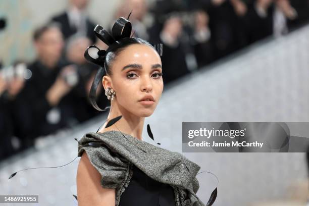 Twigs attends The 2023 Met Gala Celebrating "Karl Lagerfeld: A Line Of Beauty" at The Metropolitan Museum of Art on May 01, 2023 in New York City.