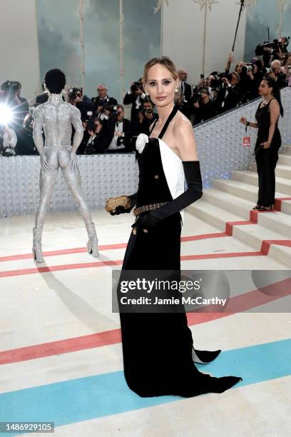 Lauren Santo Domingo attends The 2023 Met Gala Celebrating "Karl Lagerfeld: A Line Of Beauty" at The Metropolitan Museum of Art on May 01, 2023 in...