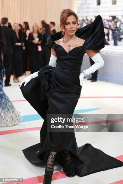 Anitta attends The 2023 Met Gala Celebrating "Karl Lagerfeld: A Line Of Beauty" at The Metropolitan Museum of Art on May 01, 2023 in New York City.