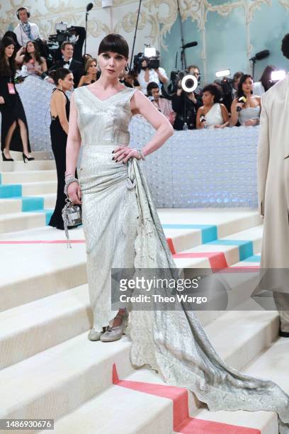 Christina Ricci attends The 2023 Met Gala Celebrating "Karl Lagerfeld: A Line Of Beauty" at The Metropolitan Museum of Art on May 01, 2023 in New...